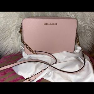 Michael Kors Jet Set Leather Crossbody